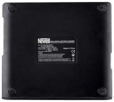 Зарядний пристрій NEWELL LCD Charger Dual для LP-E6
Зарядний пристрій має мікроп. . фото 5