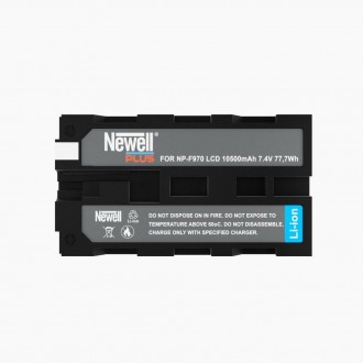 Акумулятор Newell NP-F970 Plus LCD battery (NP-F970/960/950/930 LCD) (NP-F970 Pl. . фото 8