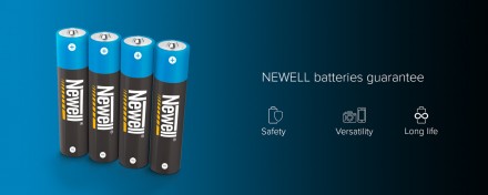 Акумуляторна батарея Newell Rechargeable AAA battery 950 mAh 4pcs (NiMH AAA 950). . фото 4