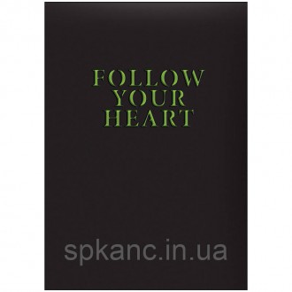 Щоденник недат. Агенда Follow your heart. . фото 2