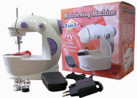 Швейная мини машинка 4 в 1 Mini Sewing Machine
Мини швейная машина 4 в 1 Mini Se. . фото 8