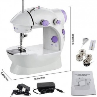 Швейная мини машинка 4 в 1 Mini Sewing Machine
Мини швейная машина 4 в 1 Mini Se. . фото 5