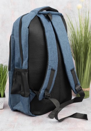 Мужской рюкзак
Материал: Текстиль
Цвет: Темно-серый, черный, синий, бордовый 
. . фото 8