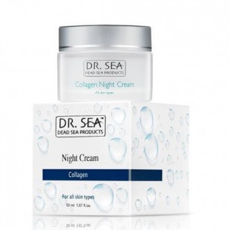 Dr. Sea Collagen Night Cream
Коллагеновый ночной крем
 
Крем ускоряет регенерати. . фото 2