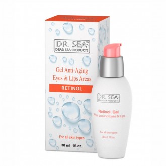 Dr. Sea Gel for the area around the eyes and lips with retiol
Гель для области в. . фото 2