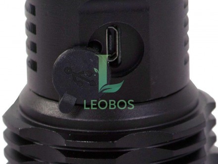 Ліхтарик фонарик військово-тактичний CREE XHP90 USB ZOOM LED 13600 mAh (6800+680. . фото 9