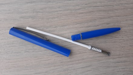 Ручка шариковая Schneider Германия (синяя). . фото 4