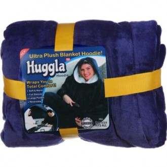 Толстовка-плед Huggle Blanket Hoodie с капюшоном - это самый уютный и комфортный. . фото 8