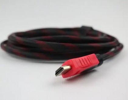 Видео кабель HDMI-HDMI 1.4 разработан для работы с большинством обычных домашних. . фото 7