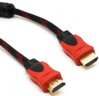 Видео кабель HDMI-HDMI 1.4 разработан для работы с большинством обычных домашних. . фото 5