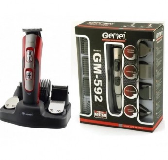 Профессиональная машинка для стрижки Gemei GM-592,10 в 1 триммер. Киев. фото 1 Профессиональная машинка для стрижки Gemei GM-592,10 в 1 триммер. Киев. фото 1