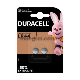 Батарейка Duracell LR44/А76/V13GA/A76, 2шт.. Запоріжжя. фото 1 Батарейка Duracell LR44/А76/V13GA/A76, 2шт.. Запоріжжя. фото 1