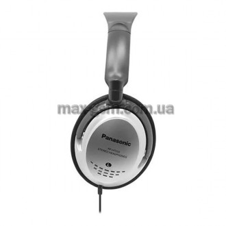 Повнорозмірні навушники-монітори Panasonic RP-HT223GU-S витримані в лаконічному . . фото 3
