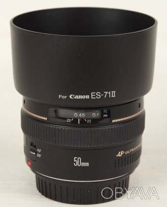 Продам объектив Canon 50 mm f/1.4 резкий с открытой диафрагмы.
Состояние (см.фо. . фото 1