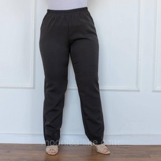 Стильні рівні брюки 
Тканина - костюмка 
Ціна 680 грн
Розміри 50,52,54,56,58,60,. . фото 2