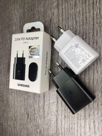 Адаптер для быстрой зарядки Samsung EP-TA800 25 Вт USB-C. Ровно. фото 1 Адаптер для быстрой зарядки Samsung EP-TA800 25 Вт USB-C. Ровно. фото 1