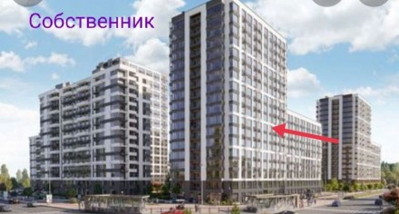 Продам 1к квартиру 47 м2.в ЖК Варшавский 2.Дом 10.1. Площадь 46,59/14.70/19.54.К. . фото 3