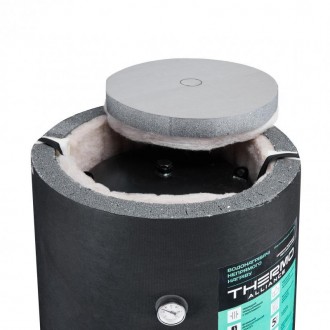 Теплоакумулятор гарячої води Thermo Alliance KTA-00-400 (KTA00400). Корпус вигот. . фото 7