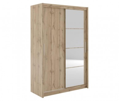 Шкаф-купе 2-х дверный Марио 140х61х216 см Gerbor Дуб тахо. Киев. фото 1