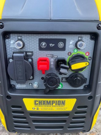 Генератор инверторний Champion 92001i-DF-EU Duel-Fuel 2,2 kW 240V Пропан/бензин. . фото 7