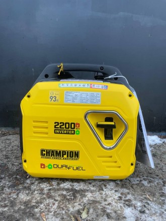 Генератор инверторний Champion 92001i-DF-EU Duel-Fuel 2,2 kW 240V Пропан/бензин. . фото 8