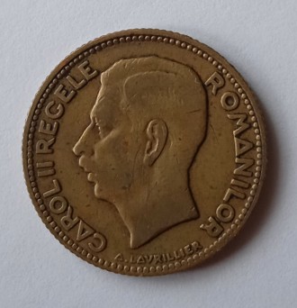 Продам монету 10 лей 1930 года, Румыния. Не чистилась.. . фото 3
