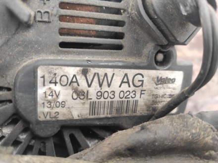 Автомобильный электро генератор Volkswagen Caddy 2.0 tdi/sdi (Фольксваген Кадди. . фото 6