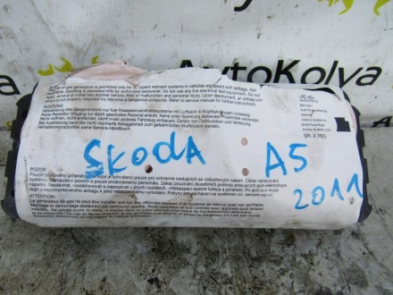  Подушка безопасности пассажира Skoda Octavia A5 (Шкода Октавия А5) 2012 г.в.Б/у. . фото 4