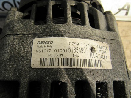  Автомобильный электро генератор Fiat Doblo 1.6 multijet (Фиат Добло) 2011 г.в.П. . фото 4