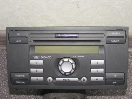  Б/у автомагнитола CD (Магнитофон) для Ford Transit (Форд Транзит) 2006-2014 г.в. . фото 4