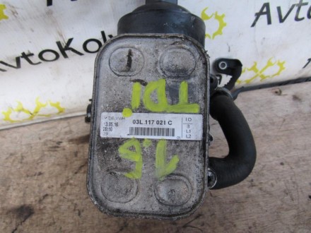  Масляный радиатор масла Skoda Octavia A5 1.6 tdi (Шкода Октавия А5) 2012 г.в.OE. . фото 3