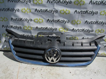  Решетка бампера / радиатора Volkswagen Touran (Фольксваген Тоуран) модельного р. . фото 1