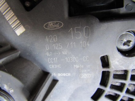  Генератор Ford Transit MK7 2.2 tdci (Форд Транзит) 2014-2020 г.в.OE номер: CC1T. . фото 4