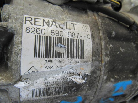  Компрессор кондиционера 2.0 DCi Renault Laguna 3 (Рено Лагуна 3) 2007-2015 г.в.. . фото 3