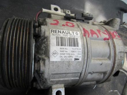  Компрессор кондиционера 2.0 DCi Renault Laguna 3 (Рено Лагуна 3) 2007-2015 г.в.. . фото 4