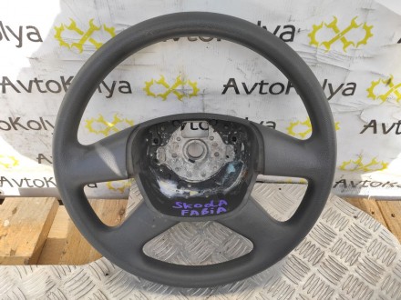 Б/у Руль Skoda Fabia 2007-2014 (3T0419091). Ковель. фото 1 Б/у Руль Skoda Fabia 2007-2014 (3T0419091). Ковель. фото 1