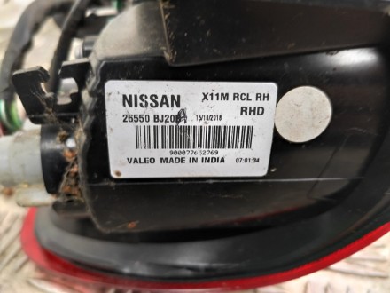  Задний фонарь правый Nissan NV200 (Ниссан НВ200) 2009-2021 г.в.OE: 26550BJ20A.Б. . фото 4