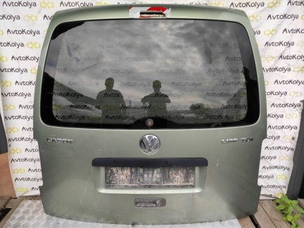  Б/у крышка багажника Volkswagen Caddy (Фольксваген Кадди) 2009 г.в. Оригинал, в. . фото 3