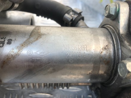  Радиатор ЭГР, охладитель выхлопных газов Renault Kangoo 1.5 dci (Рено Кенго, Ка. . фото 4