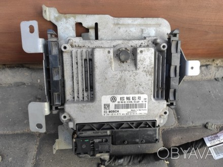  ЭБУ Блок управления двигателем, компьютер двигателя VW Caddy 1.9 tdi (Фольксваг. . фото 1