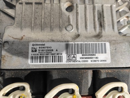  Электронный блок управления двигателем Citroen C4 Grand Picasso 1.6 hdi (Ситрое. . фото 3