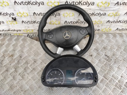  Комплект щиток приборов, подушка безопасности водителя, руль Mercedes Sprinter . . фото 2