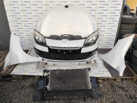  Ноускат морда передок в сборе Renault Megane 3 (Рено Меган 3) рестайлинг 2013-2. . фото 5
