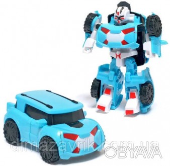 Детская игрушка Tobot X Трансформер Тобот Икс Голубой 11см