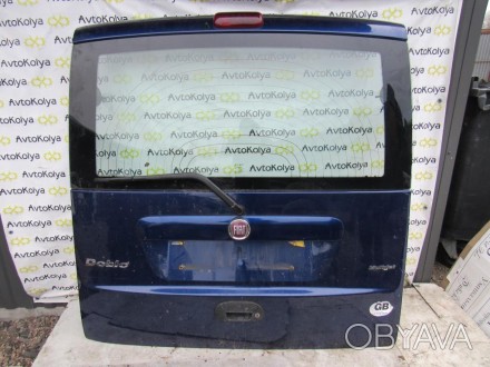  Крышка багажника для Fiat Doblo (Фиат Добло) 2007 г.в. Б/у, оригинал, в хорошем. . фото 1