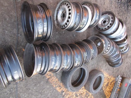  Диск колесный металлический Р15 для Форд Фюжн 2002-2012 г.в.OE: 98AB-MA, 215081. . фото 2