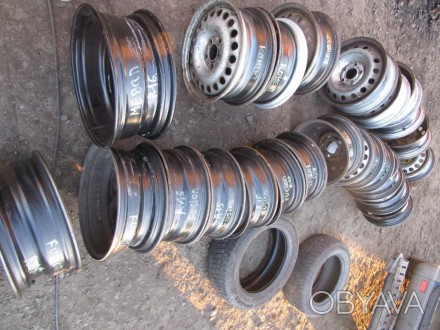  Диск колесный металлический Р15 для Форд Фюжн 2002-2012 г.в.OE: 98AB-MA, 215081. . фото 1
