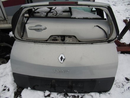  Задняя крышка багажника (ляда, кляпа) для Renault Scenic (Рено Сценик 2) 2003-2. . фото 2