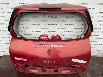  Задняя крышка багажника (ляда, кляпа) для Renault Scenic (Рено Сценик 2) 2003-2. . фото 7