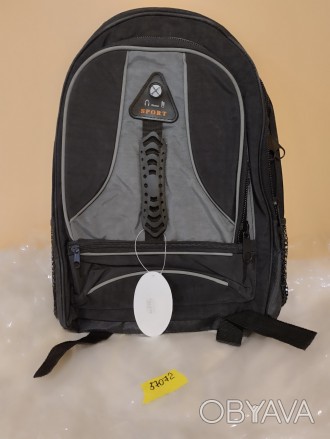 рюкзак серый Velo Sports размер 32х18х38, объем 20л 000037072. . фото 1